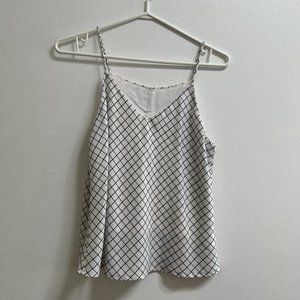 Grid Printed Camisole